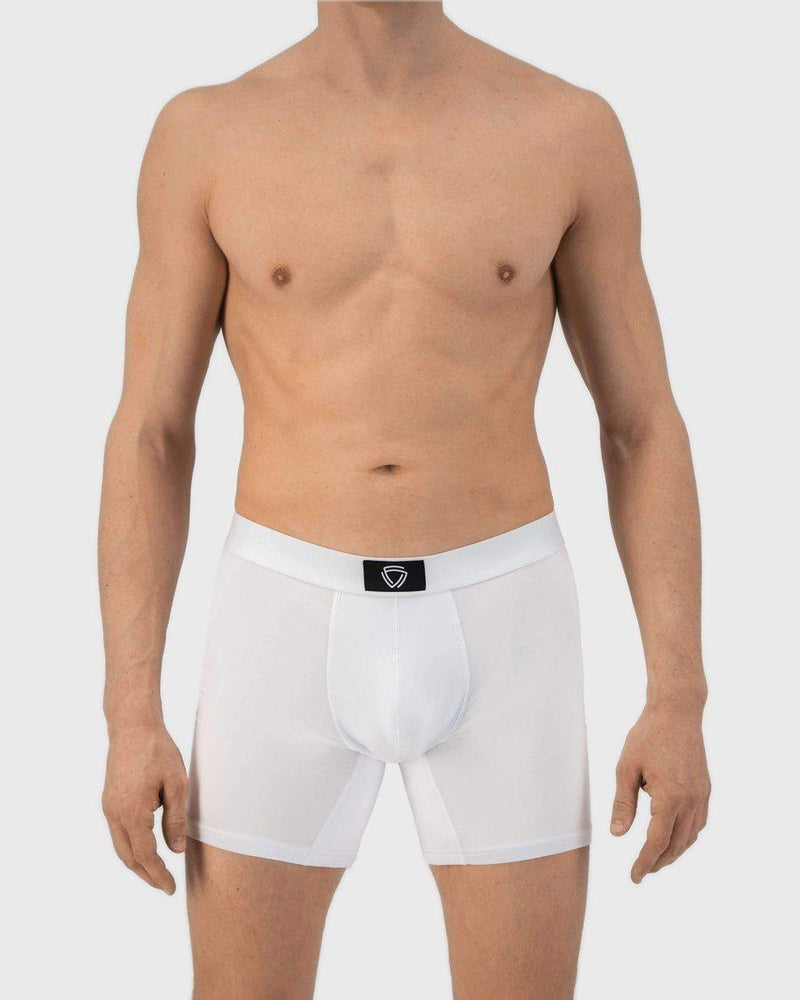 Heren - Anti Zweet Boxers-Wit-M-Fibershirts color__wit