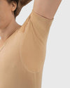 Heren - Anti Zweet Shirt-Wit-V-hals-okselpads-Fibershirts color__invisible+neck__v-hals
